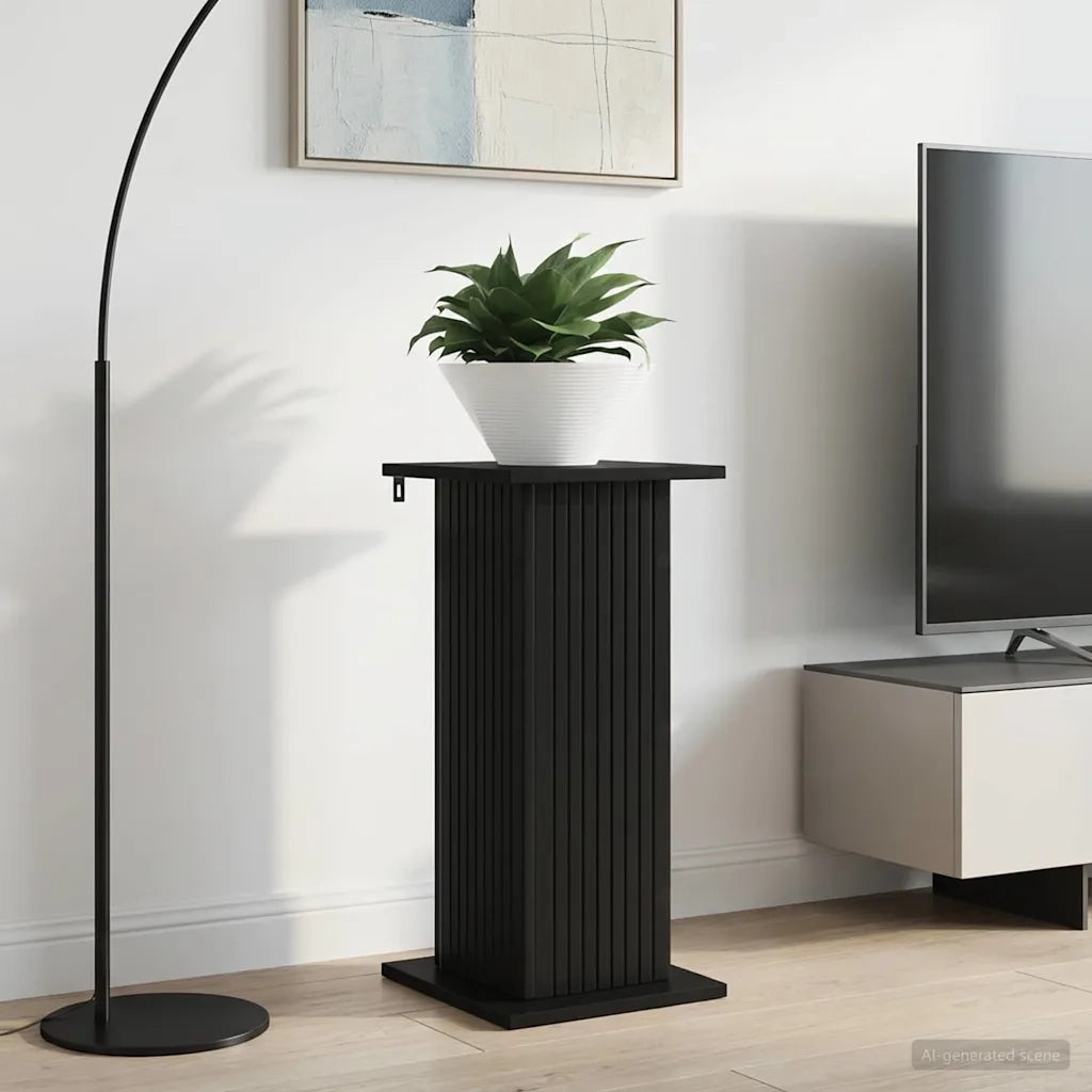 Supporto per piante Nero 30,5 x 30 x 60,5 cm 899782