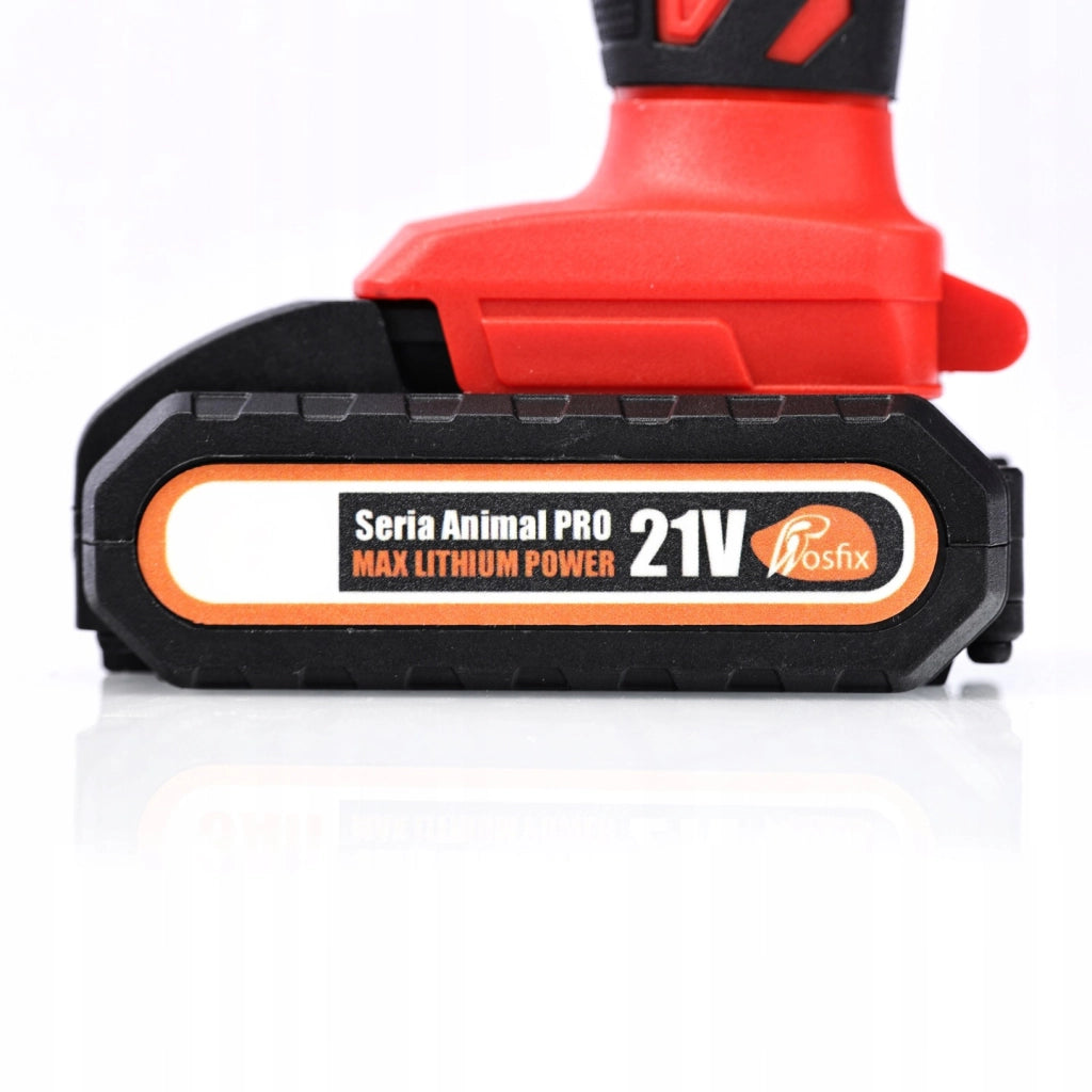 Sega a Gattuccio a Batteria Rosfix Red Woodpecker RW21V – 21V, 2x Batterie Max Lithium, Caricatore Rapido, Valigetta