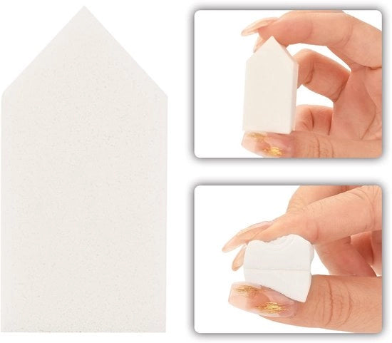 Kit di applicazione makeup a 50 pezzi - Applicatore di makeup - Spatola di applicazione - Prodotti per la cura della pelle - Materiale latex - Sensazione morbida
