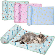 Koelmat per Aria per Cani e Gatti, Matrimoniale per Cani e Gatti con Tecnologia di Raffreddamento Autorefrigerante, Matrimoniale per Cani e Gatti con Pelo Ibrido, Matrimoniale per Cani e Gatti (A, 80 x 60 cm)