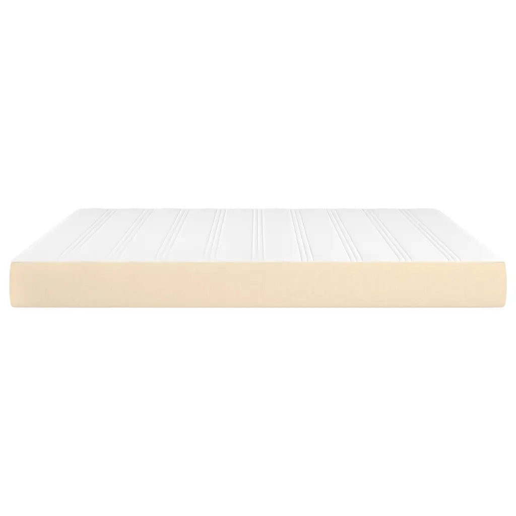 Materasso a Molle Insacchettate Rigidit¨¤ Media Crema 160x200x20 cm