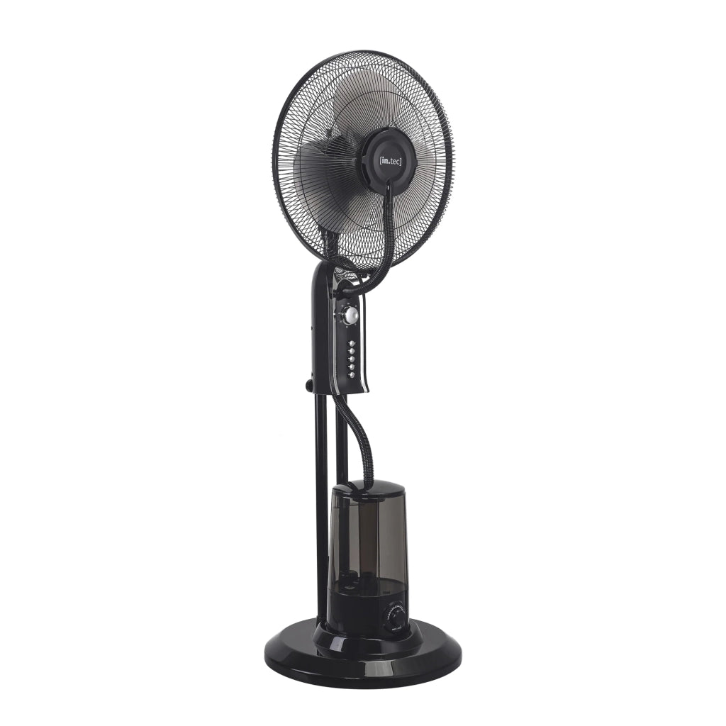 Ventilatore/umidificatore a piantana in plastica nera Ninove da 75 W 03_0008761