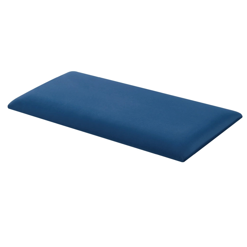 Set di 3 cuscini da parete in velluto 60 x 30 cm blu navy 03_0010623