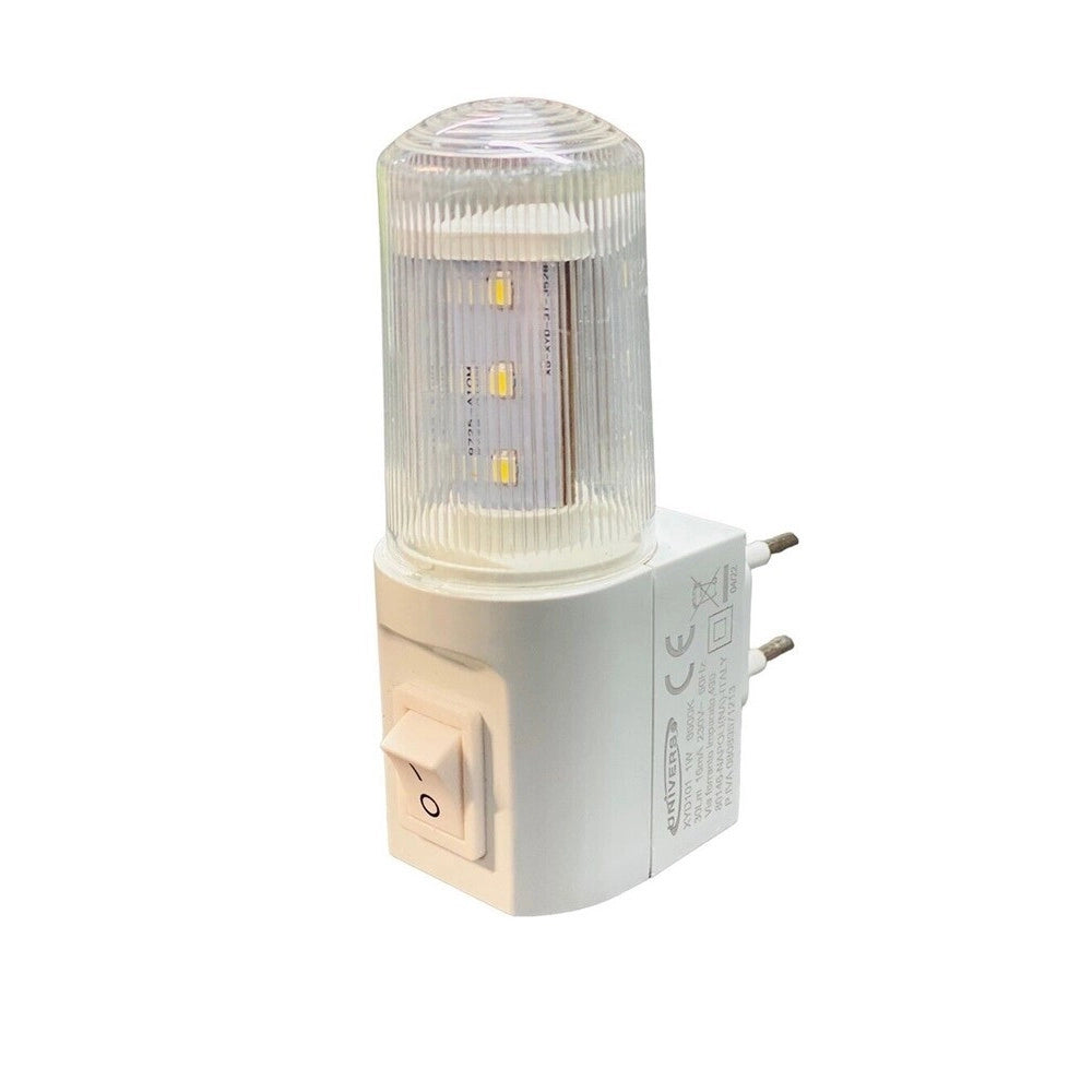 Trade Shop - Lampada Notturna Led Lampadina Luce Da Notte 1 W Luce Bianca Fredda 6500k Xyd101 -
