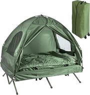 Tenda da Campeggio 2 Persone - Tenda a Cupola - Sulle Gambe - Campeggio per 2 Persone - Verde