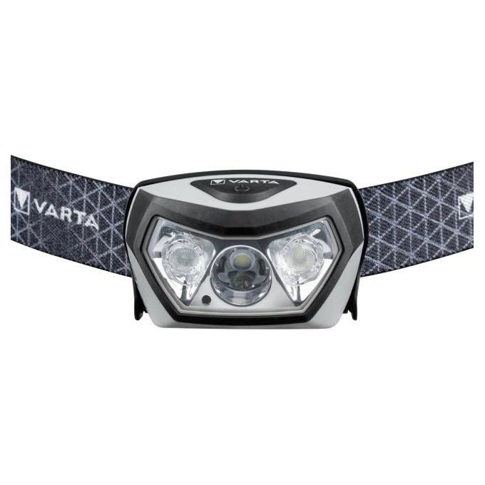 VARTA 18650101401 Outdoor Sports H30R Wireless Pro Torcia Frontale LED 400 lm IPX7 Testa Orientabile Ricarica Wireless colore Nero