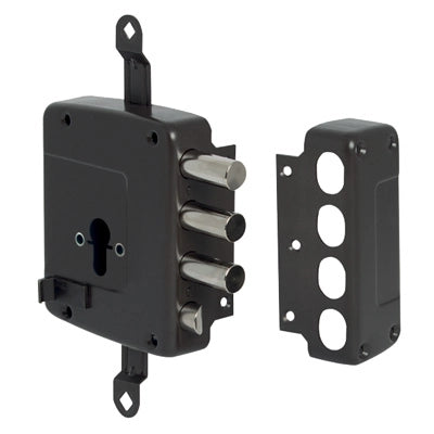 SERRATURA LEGNO APPLICARE 56167 CISA  F/SAG M2 SCR+TRIP E.MM 63 SX