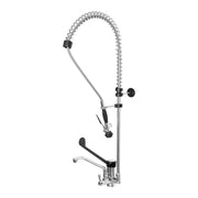 Miscelatore cucina professionale con doccetta in ottone cromato 14_0002530