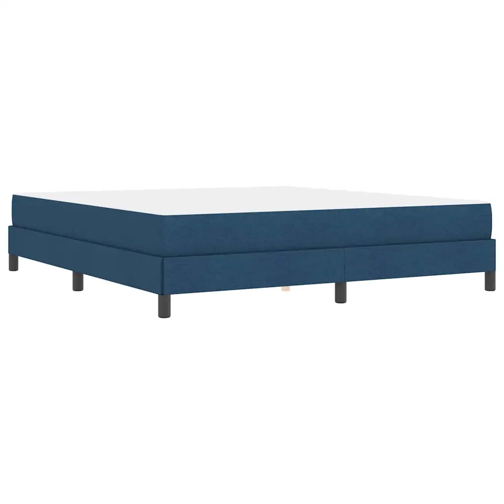 Letto a molle con materasso Blu 180 x 200 cm Tessuto 3398513