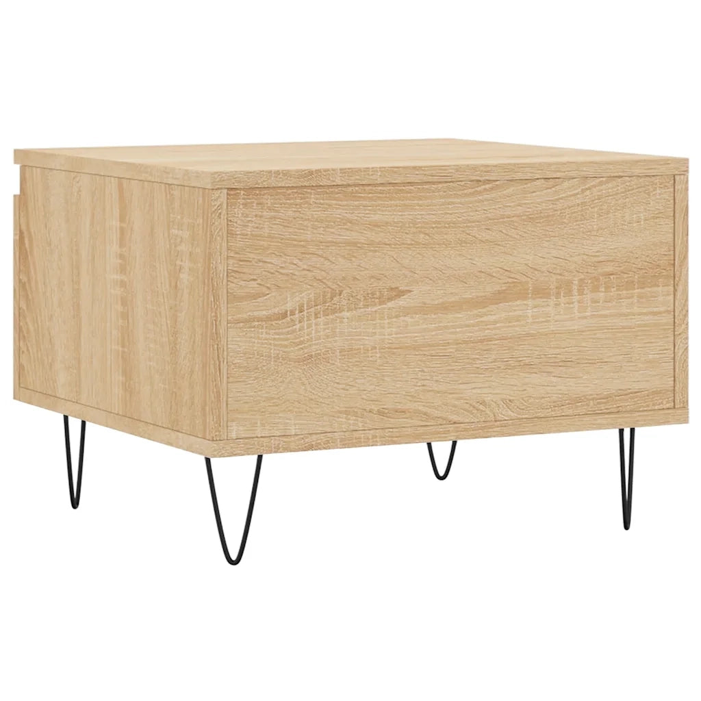 2 pz Tavolini salotto | Tavolino da caff¨¨ | Tavolino da Soggiorno Rovere Sonoma 50x46x35cm Legno Multistrato