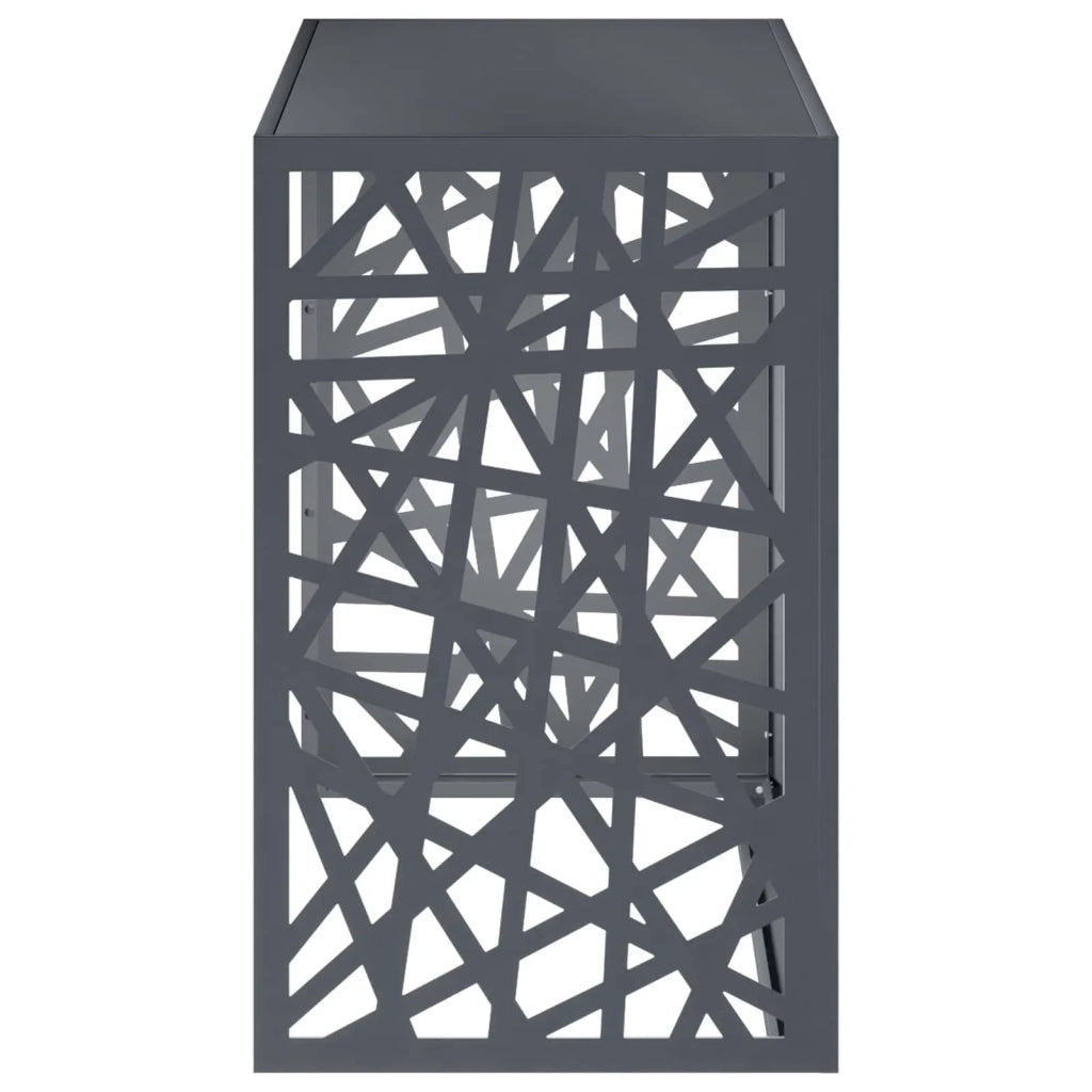 Copertura per condizionatore d'aria Antracite 110 x 50 x 80 cm 8014166