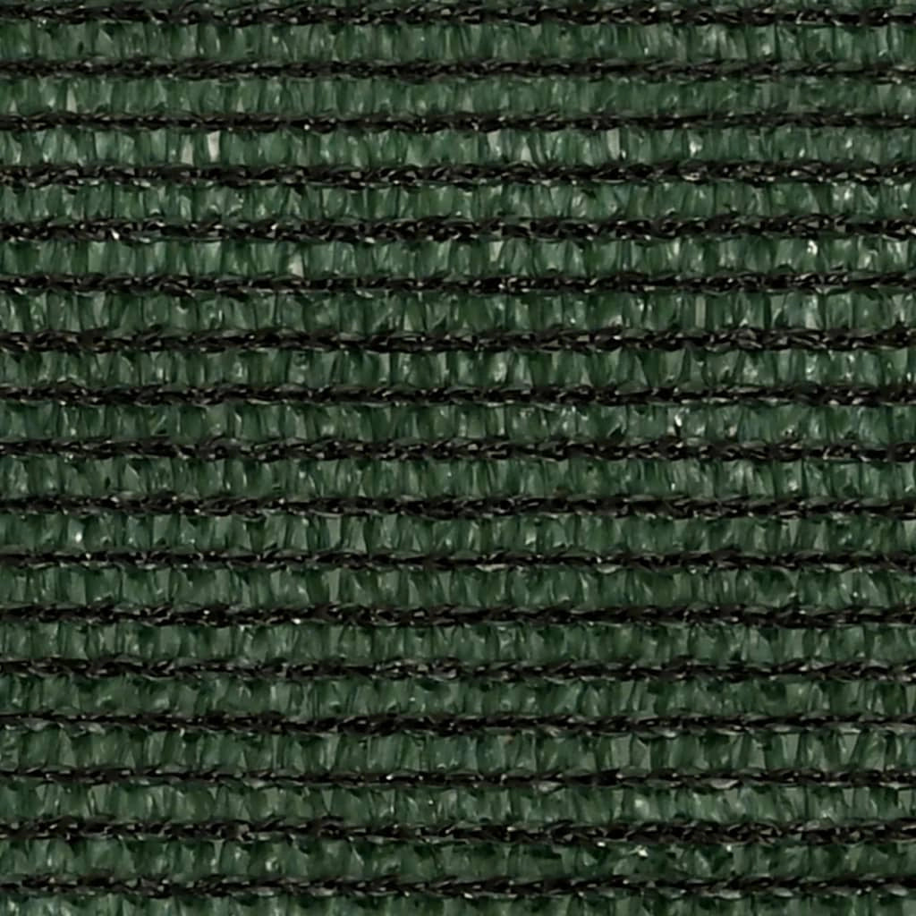 Vela in tessuto per ombrellone 160 g/m² verde scuro 2,5 x 2,5 x 3,5 m HDPE 02_0009406