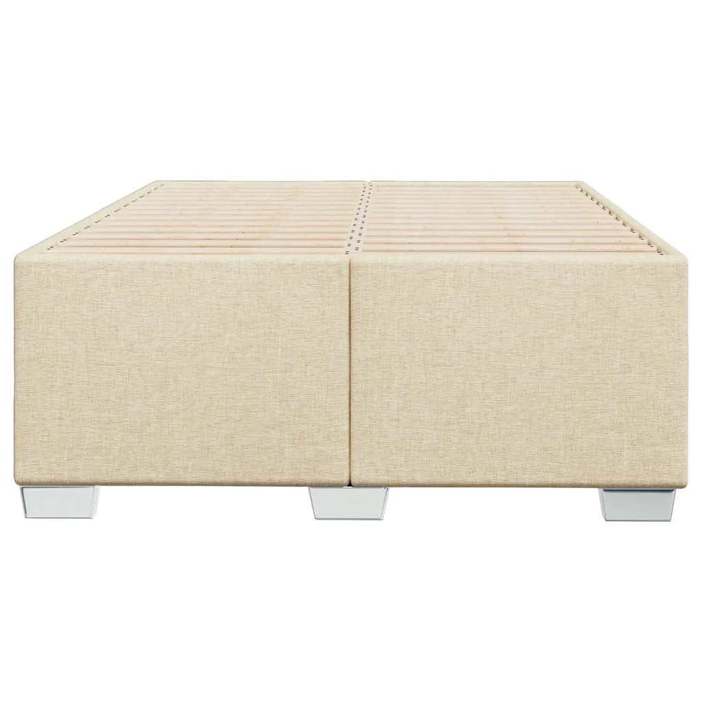 Giroletto senza Materasso Crema 120x200 cm Tessuto 3284469
