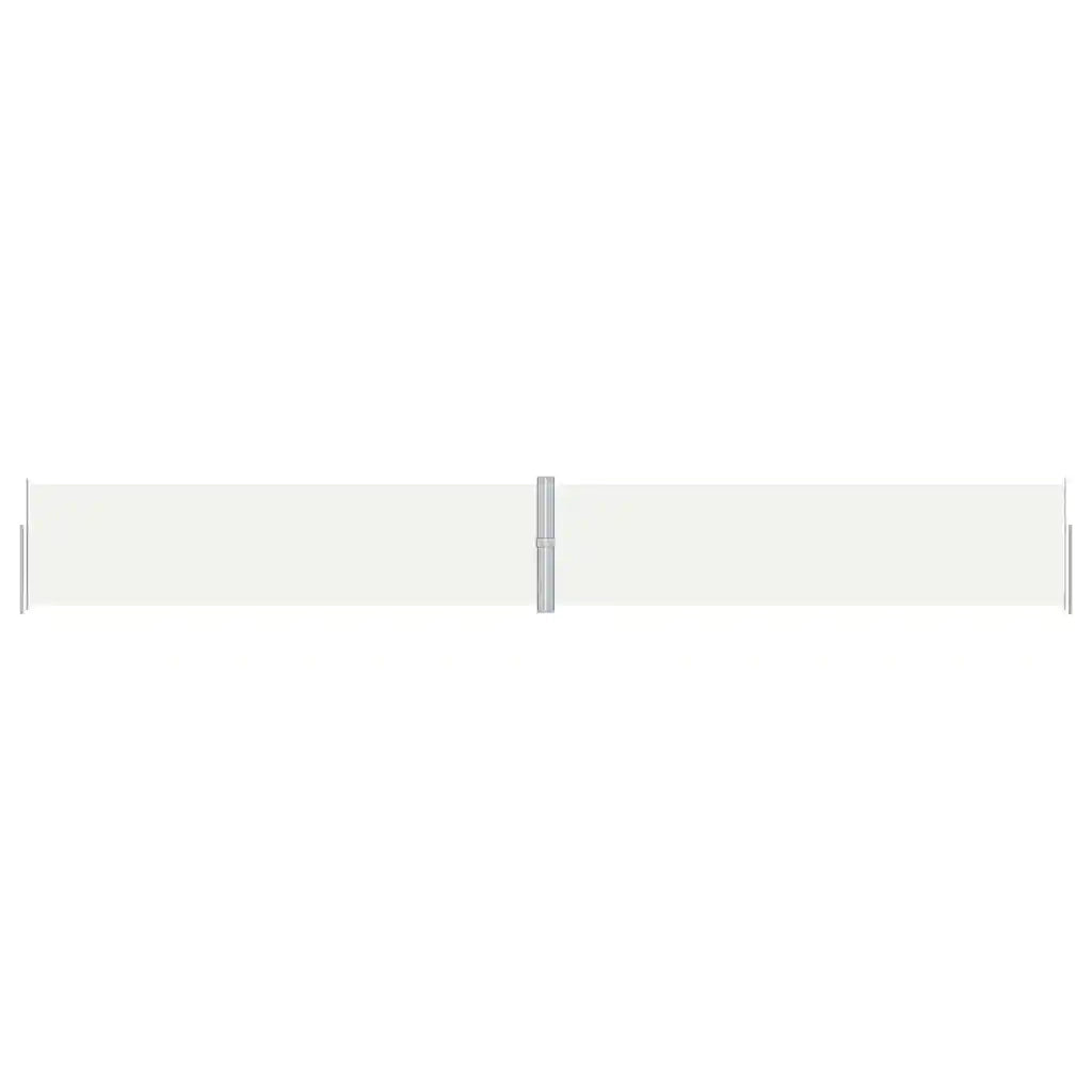 Tenda da Sole Laterale Retrattile-Tenda parasole per balcone per giardino Crema 160x1200 cm 357351