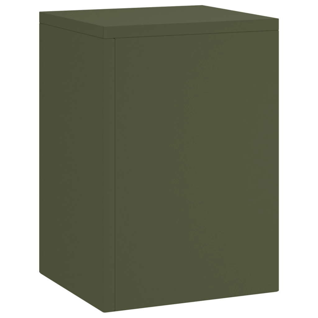Supporti per Piante da Esterno 3 pcs Verde Oliva Acciaio