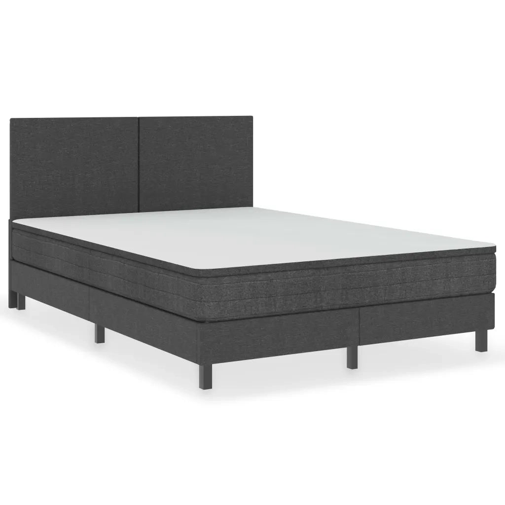 Testiera | Testata Letto Grigio Scuro in Tessuto 160x200 cm