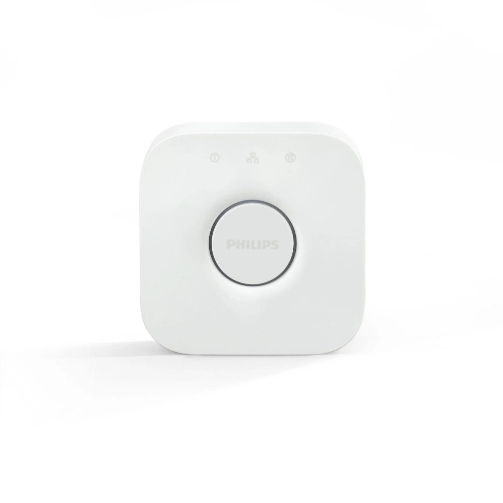 Philips 8719514342620 Hue Bridge Centro di Controllo Smart Home per Fino a 50 Luci e 12 Accessori colore Bianco