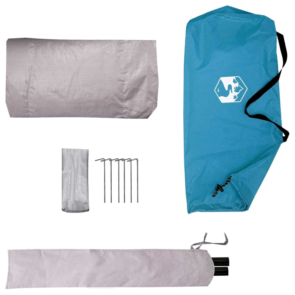 Tenda da backpacking Blu 4 persone