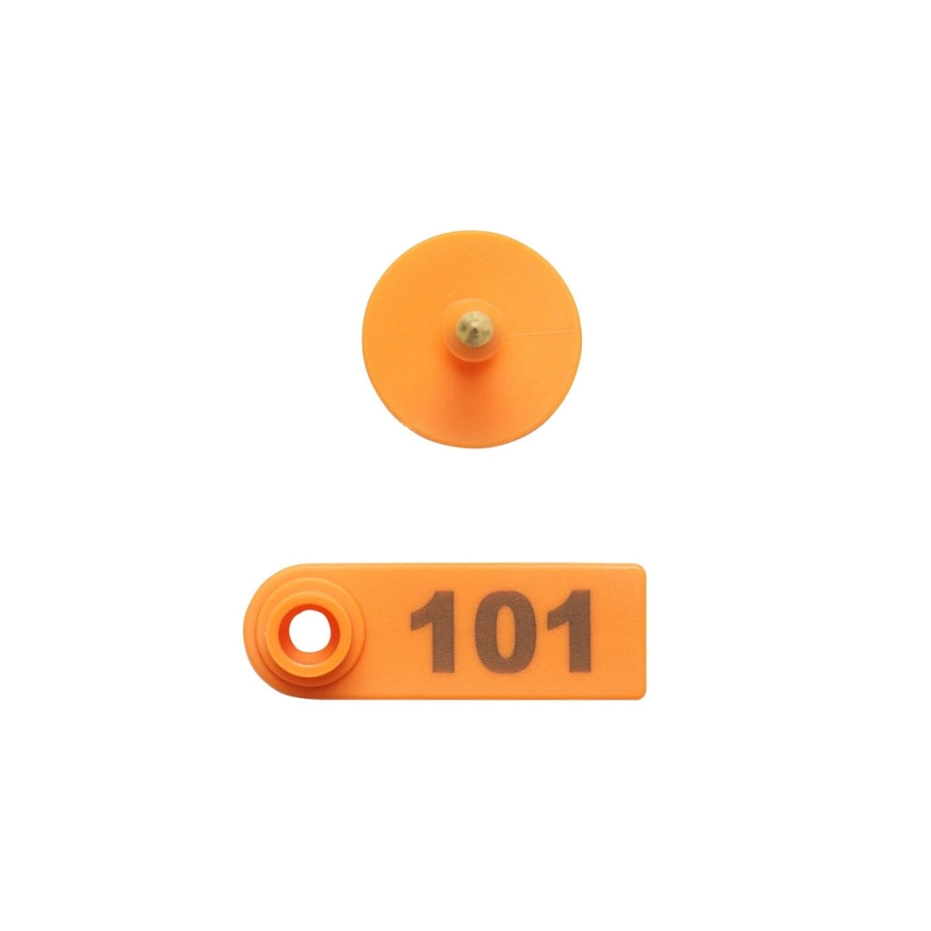100 Marchi Auricolari Per Bestiame Numerate 101-200 Set Marchi Auricolari In Plastica Per Bestiame per ovini
