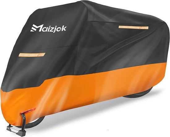 Copertura motore impermeabile per esterni - Copertura con strisce riflettenti e valvole ermetiche, adatta a diverse motori (275x105x125 cm)