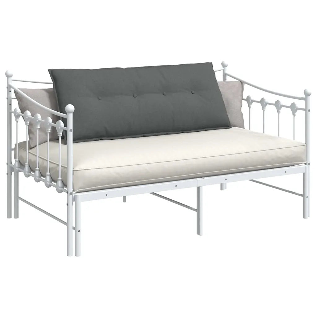Cuscino per Schiena Grigio scuro 120 x 19 x 50 cm Tessuto 42014788