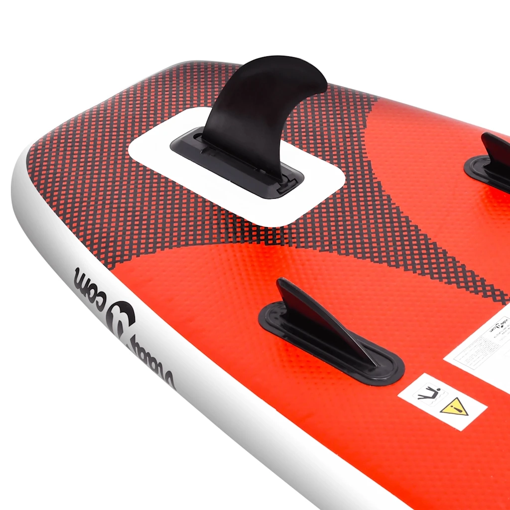 Set Tavola SUP Gonfiabile Rossa 330x76x10 cm CFW5271382