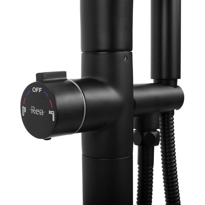 Rubinetto Indipendente Rea Clark Black