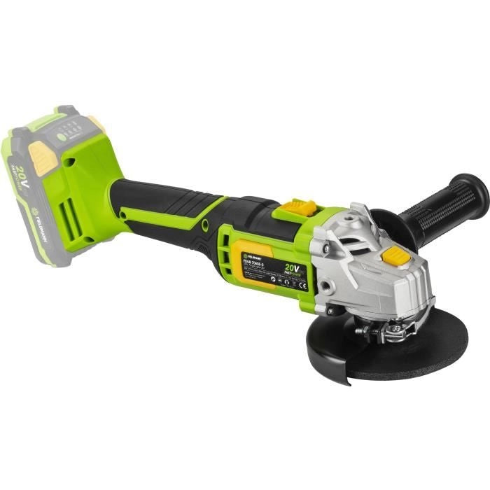 Smerigliatrice angolare a batteria - FIELDMANN - 20V - 115 mm - Batteria e caricabatteria non inclusi