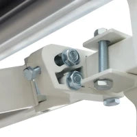 Tenda da Sole 3x2.5 m Avvolgibile per Porte e Finestre, in Alluminio e Poliestere Anti-UV, Grigio
