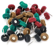 40 x 25 mm stuzzoli di abrasione per schiuma abrasivi accessori per polizione per accessorio di polizione per attrezzo Dremel