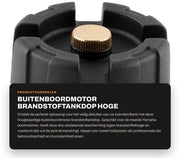 Tappo di serbatoio per carburante con alta affidabilità - universale per serbatoi di 12L/14L di olio - facile da installare - prevenzione di perdite di carburante - materiale duraturo - artigianato professionale - tappo di serbatoio