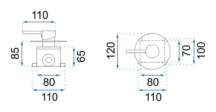 Set Doccia Rea Lugano Black + Box