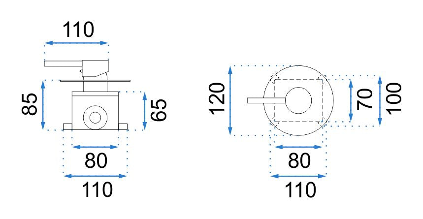 Set Doccia Rea Lugano Black + Box