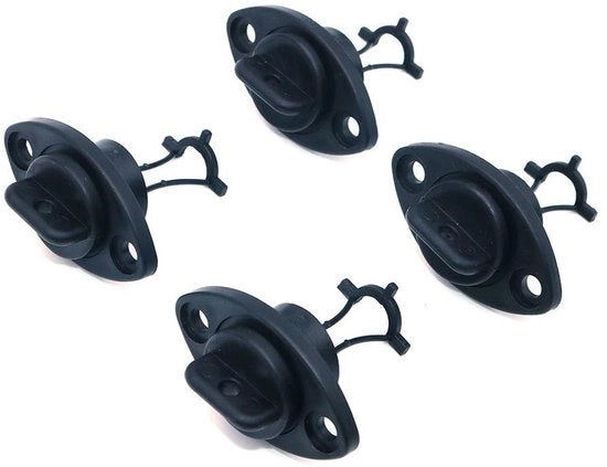 Buchi Scupper per Imboccati - Accessori per Canoa - Fusto di Viti Autoalimentante - Impermeabile Leggero e Duraturo - Installazione Facile