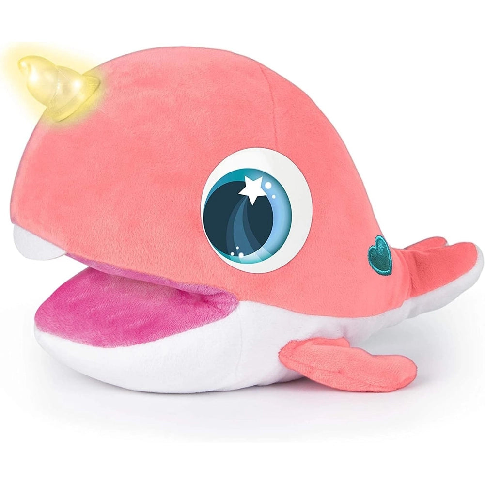 Club Petz Corally Cucciolo di Narvalo Peluche con Luci e Suoni Idea Regalo