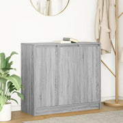 Credenza-Buffet-Armadio da cucina Grigio Sonoma 85x34x76 cm in Legno Multistrato
