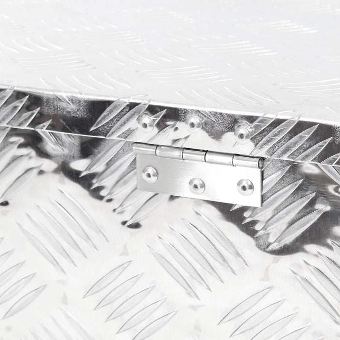 Cassetta porta attrezzi camion in alluminio 60 x 25 x 30 cm Baule sottoscocca