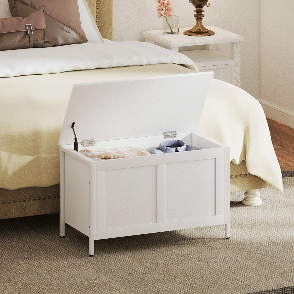 Letto contenitore con cassetti ¨C zephmum ¨C 80x40x50 cm bianco veteato