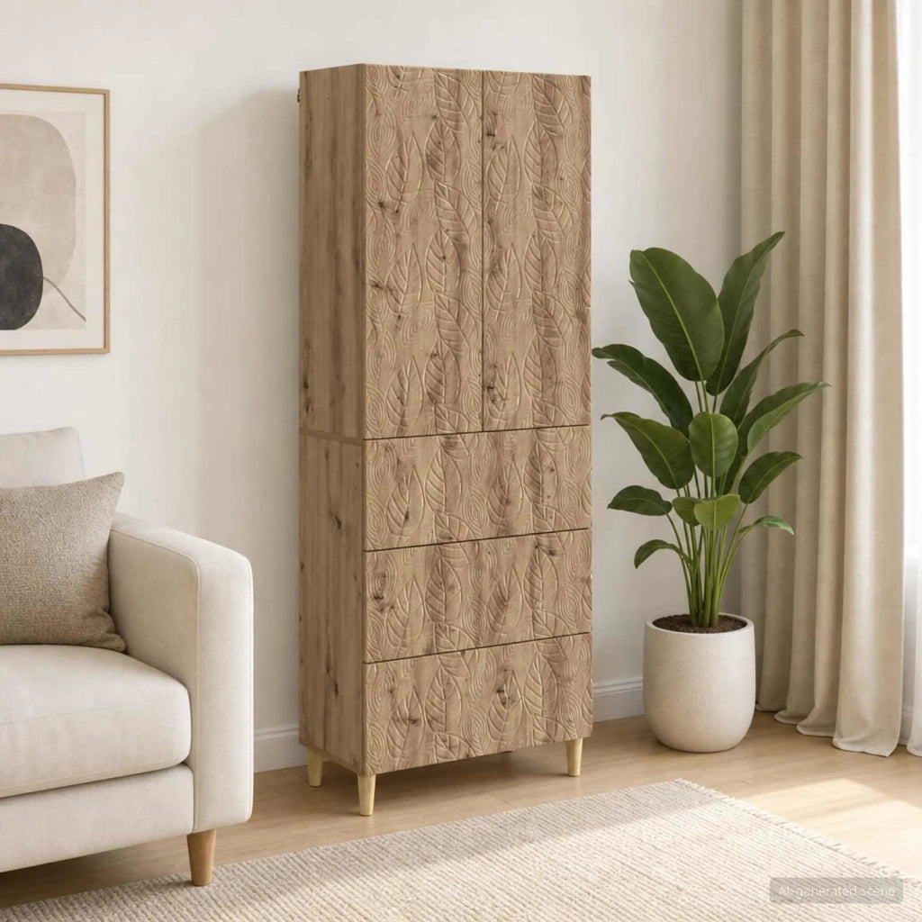 Set di armadi 2 pcs Rovere Artigianale 66 x 34,5 x 90 cm 3416726