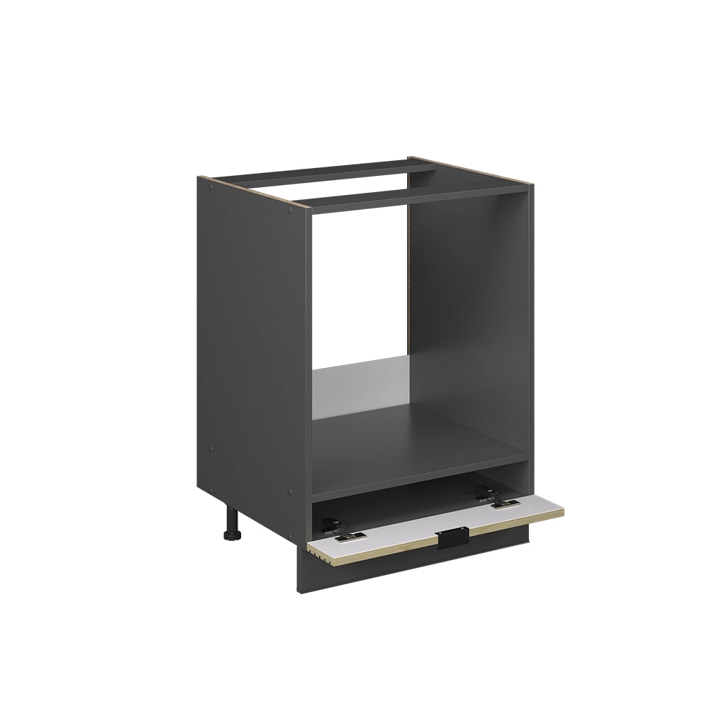 Mobile per forno da incasso Fame-Line Pannello in quercia/Antracite 60 cm, PL Rovere Vicco