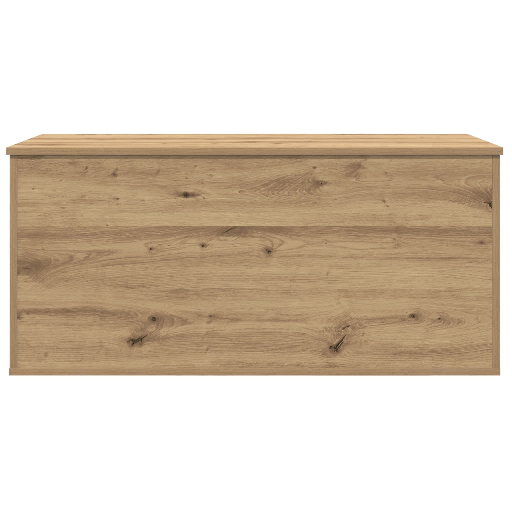 Scatola di stoccaggio  con coperchio Rovere Artigianale 100x42x46 cm Legno ingegnerizzato