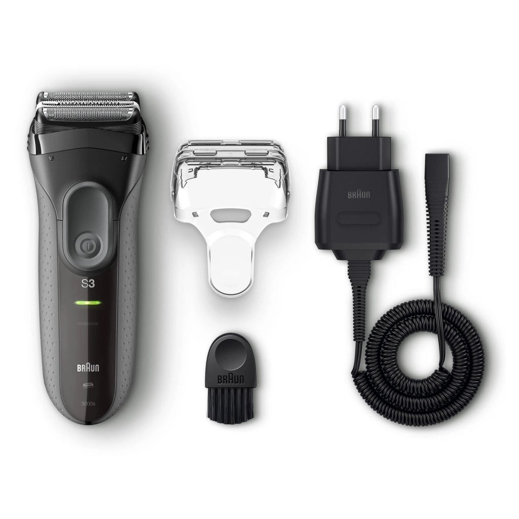 Braun Series 3 3000s Rasoio Nero rasoio elettrico
