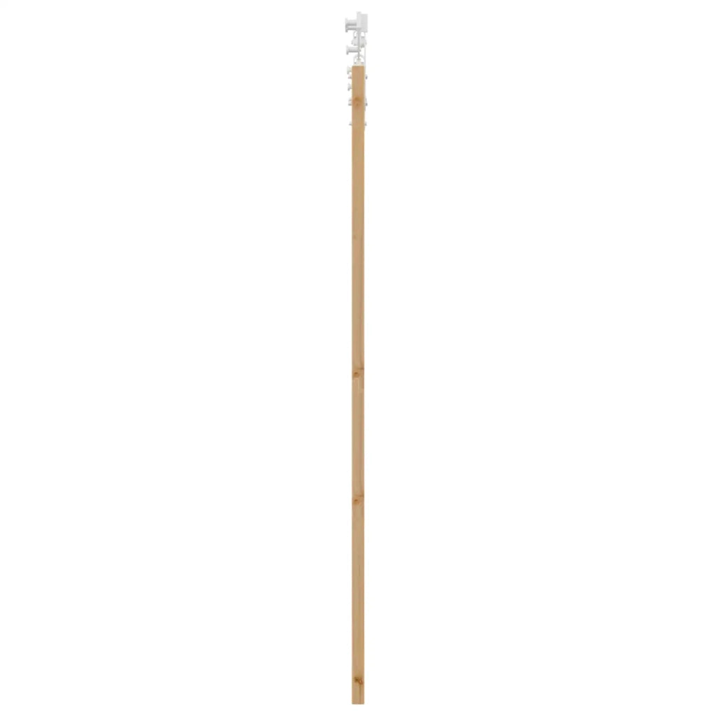 Porta scorrevole ORKDAL Naturale e Bianco 61 x 198,5 cm