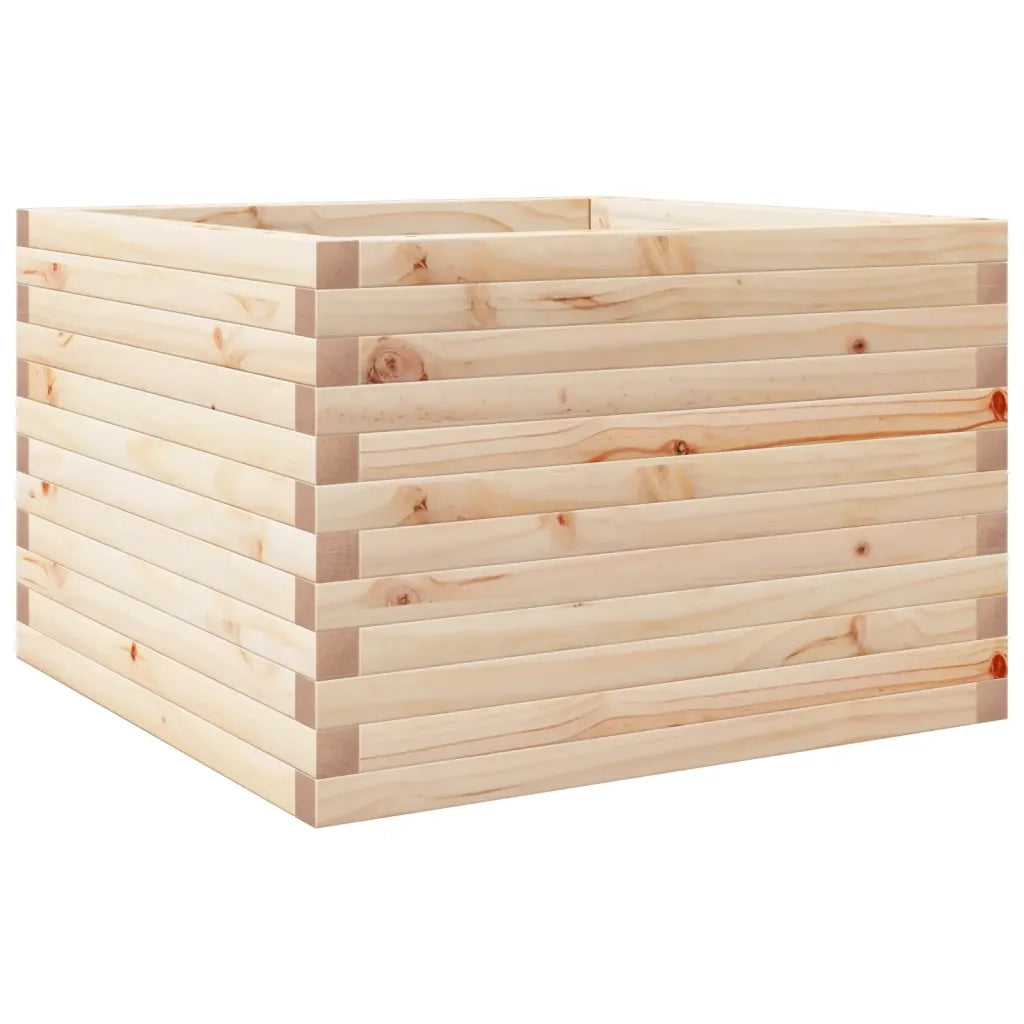 vidaXL Fioriera da Giardino 70x70x45,5 cm in Legno Massello di Pino