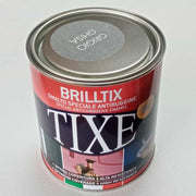 Brilltix 750ml grigio ghisa finitura micaceo smalto base solvente diretto su ruggine