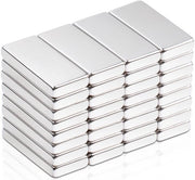 32 pezzi di magneti forti, 20 x 10 x 3 mm magneti di neodimio magneti extra forti, magneti per lavagne magnetiche, magneti superforti di terra rara, magneti rettangolari per armadi cucina, ufficio, lavagna bianca magneti pannelli magnetici