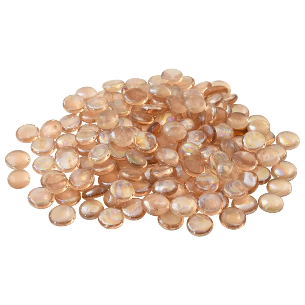 Nugget di vetro 17-19 mm Rosso acquamarina Vetro 42041588