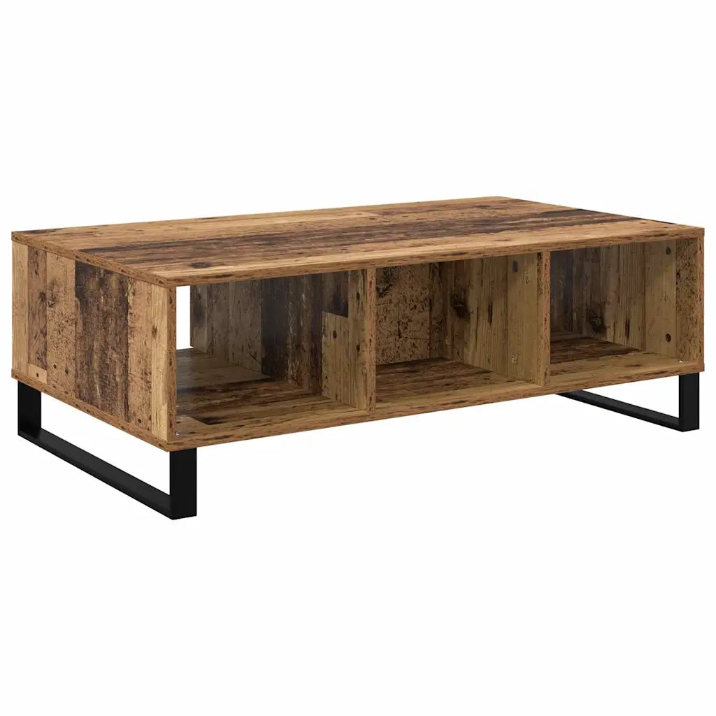 Tavolino da salotto Legno vecchio 104 x 60 x 35 cm