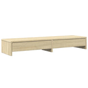 Supporto per monitor scrivania con cassetti legno ingegnerizzato Sonoma marrone 02_0044944