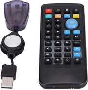 Pulsante Remoto per PC - Controller da Tavolo - 18m di Raggio di Azione - Mini USB - Controller Multimediale - Adatto per DVD MP3 Audio - ...